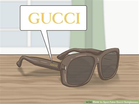 gucci brille herren fake|How to Spot Fake Gucci Sunglasses (with Pictures).